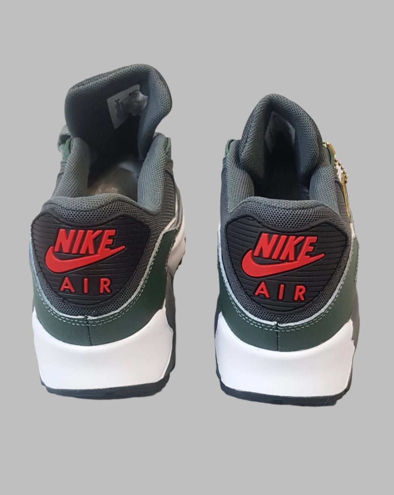 Nike Air Max 90 Gray and Green