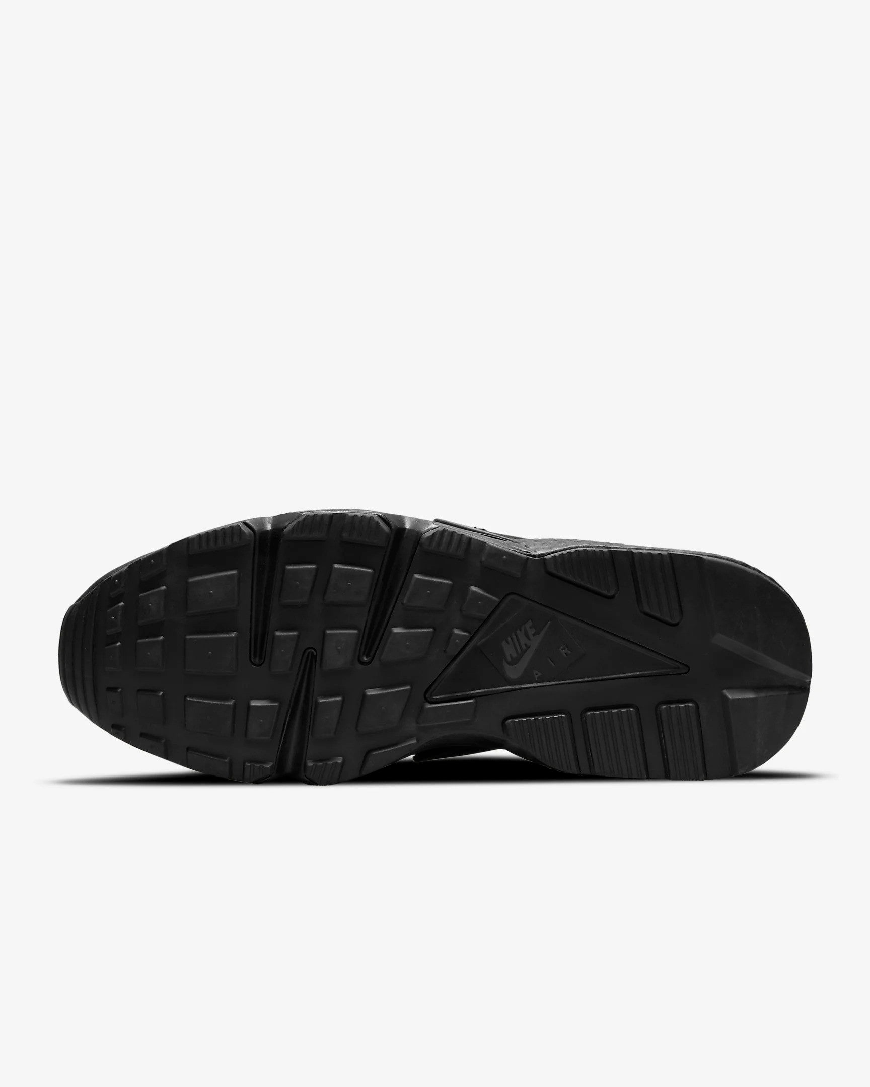 Nike Air Huarache Mens  Triple Black Shoes Sneakers Runners Trainers