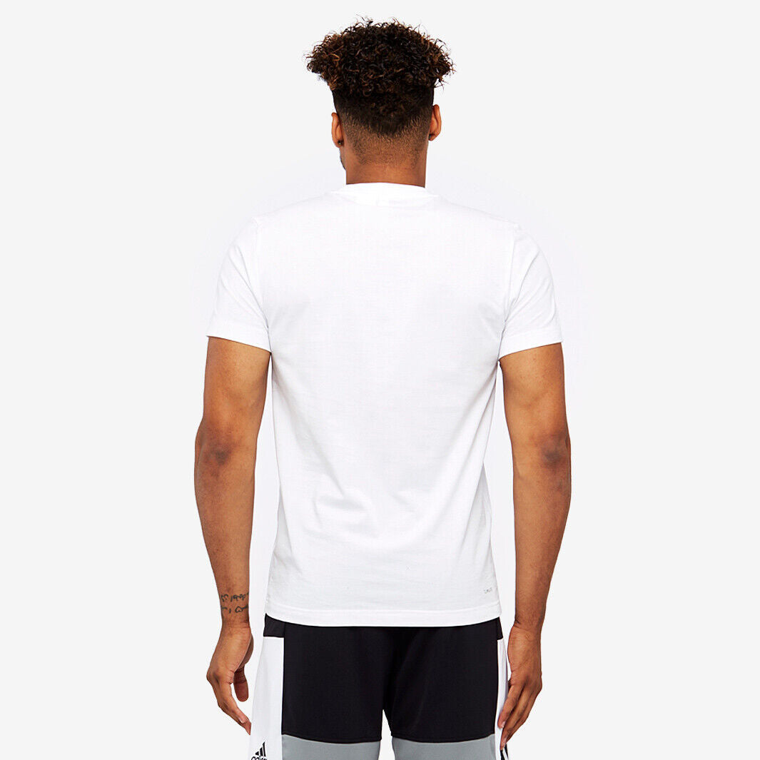 Adidas Men's Harden Logo Graphic T-shirt White