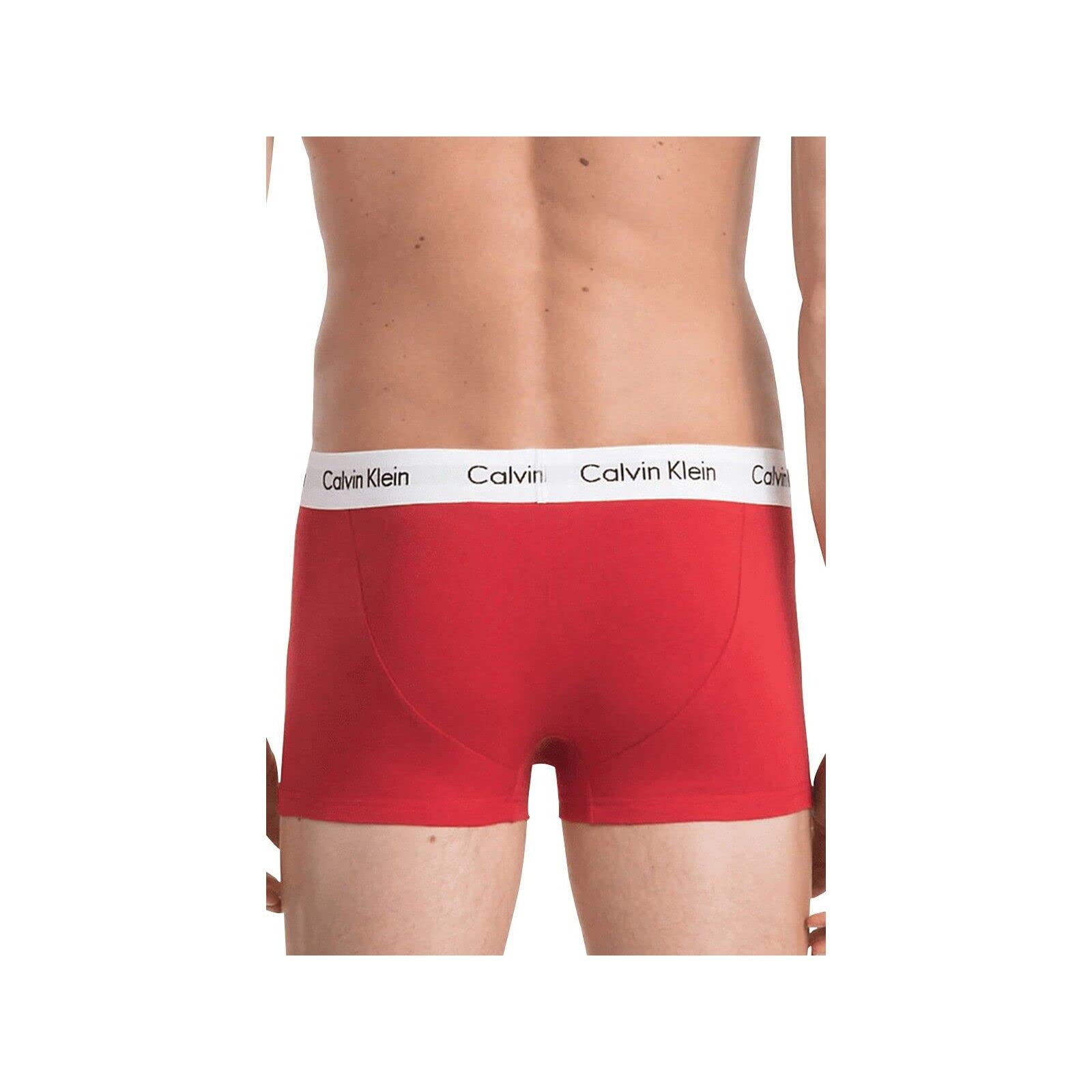 Calvin Klein Men's 3 Pack Low Rise Trunks