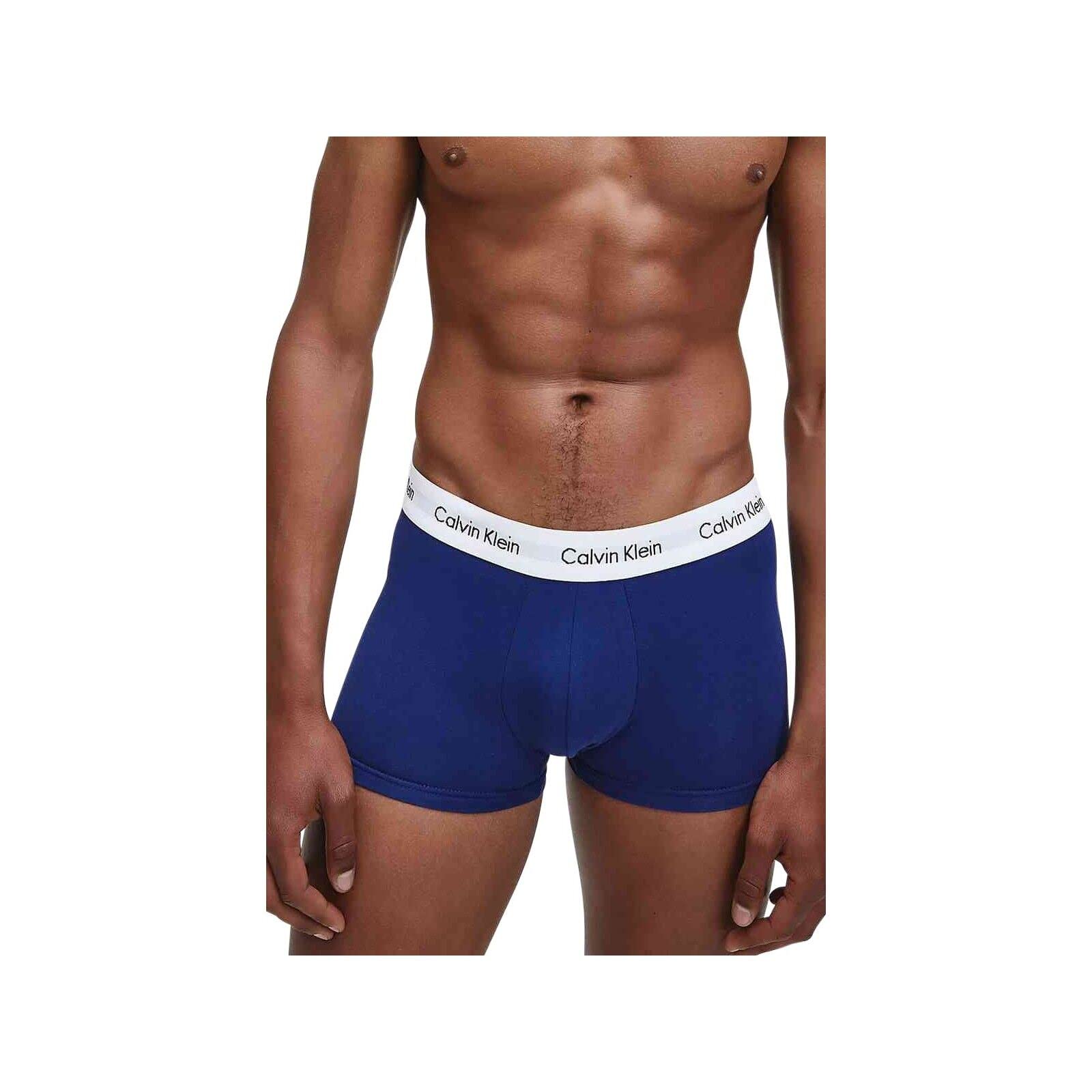 Calvin Klein Men's 3 Pack Low Rise Trunks