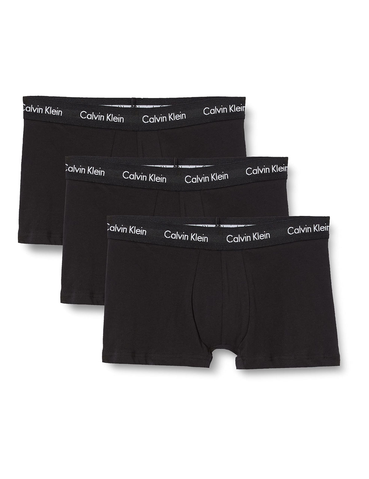 Calvin Klein Men's 3 Pack Low Rise Trunks