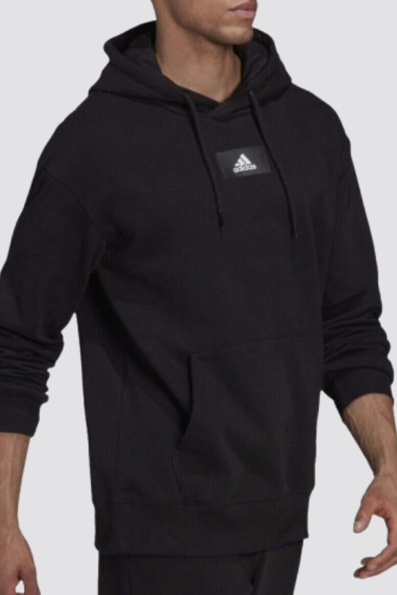 Adidas Essentials Feelvivid Cotton Fleece Drop Shoulder Hoodie