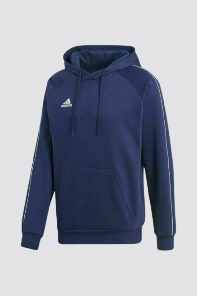 Adidas Men's Core18 Hoody HOODED SWEAT, Dkblue/White