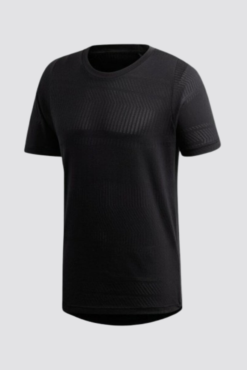 Adidas Men`s ID Jacquard T-Shirt Black 2XL