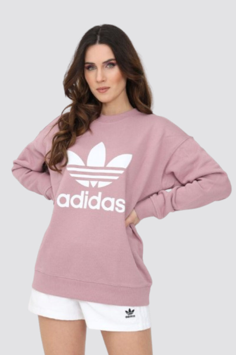 Adidas Women Trefoil Crew Sweatshirt