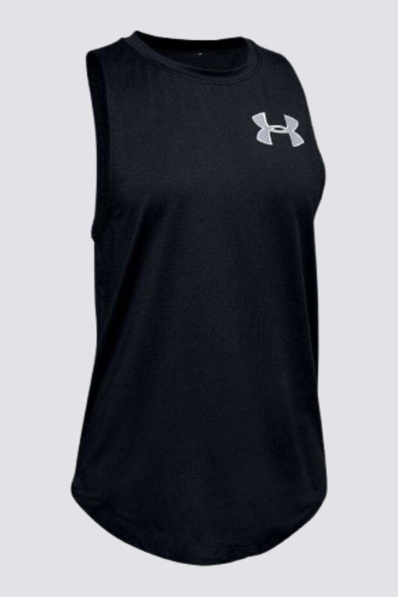 Girl`s HeatGear® Under Armour Tank Black