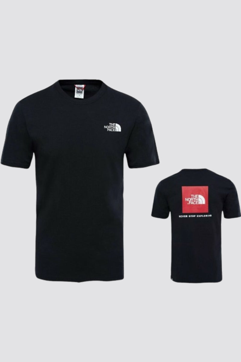 Men's The North Face TNF RedBox T Shirt Printed Crew Neck Cotton Tee