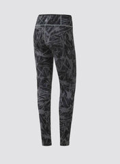 Reebok Leggings Us Core Tight Aop Grey Black