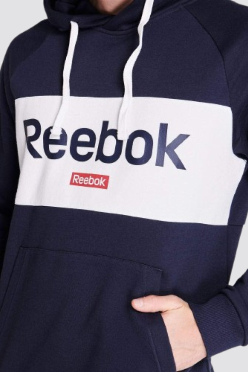 Reebok Men's Te Big Logo Oth Hoodie Sweatshirt