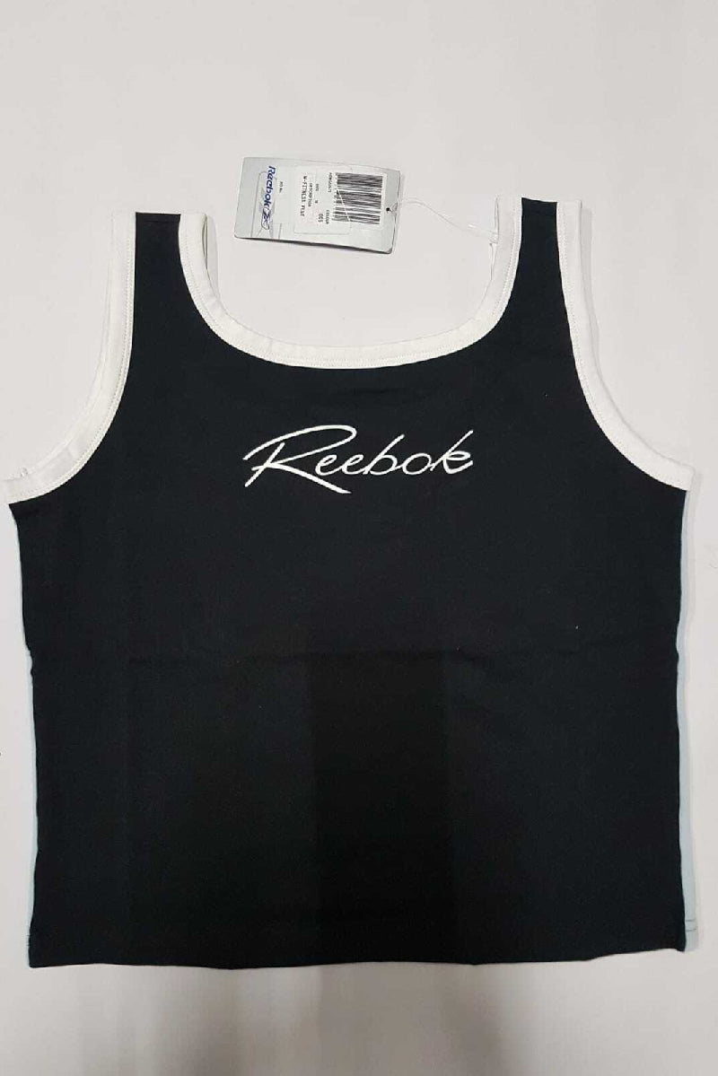 Reebok Women's Cotton Tanktop Sleeveless Black