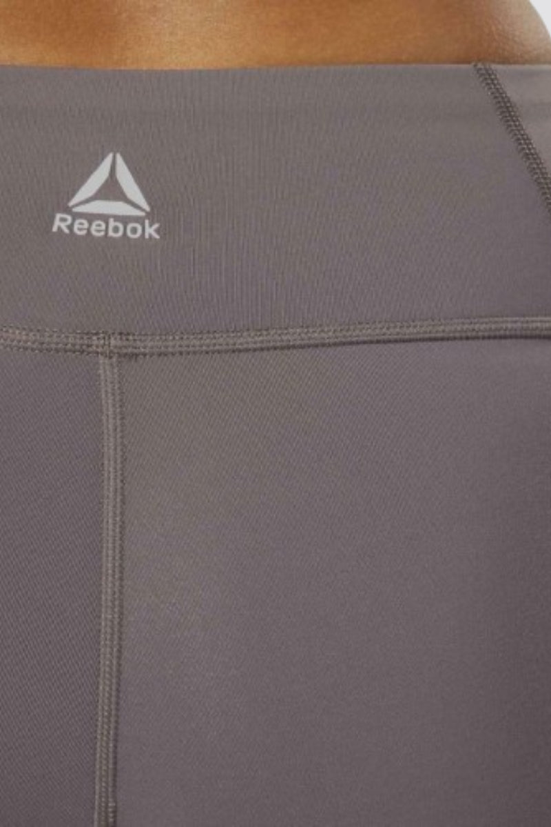 Reebok Women`s Lux Colour Block Capri 3/4 Leggings Purple/Black