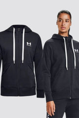 Under Armour Women's Rival Fleece FZ Hoodie