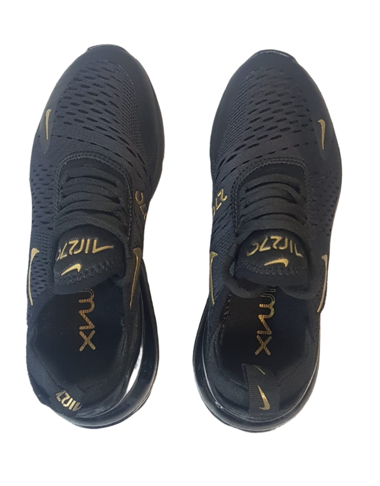 Nike Air Max 270 Black and Gold