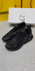 Nike Air Max 270 Black and Gold