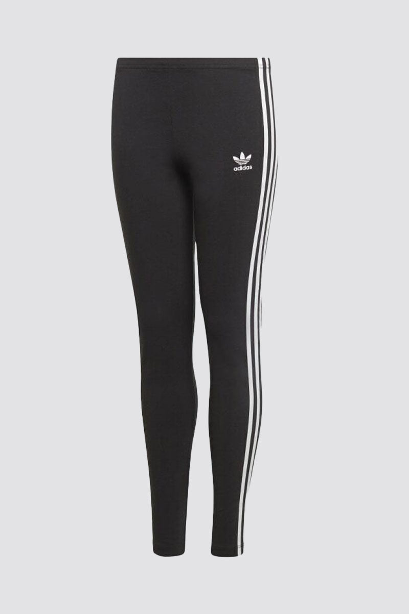 Adidas Girls Originals 3-STRIPES LEGGINGS Black