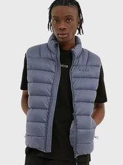 Nicce Mens Skyline Gilet Sleeveless Jacket – Smoke Blue