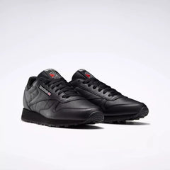 Reebok Classic Leather Unisex Sneakers Trainers Black