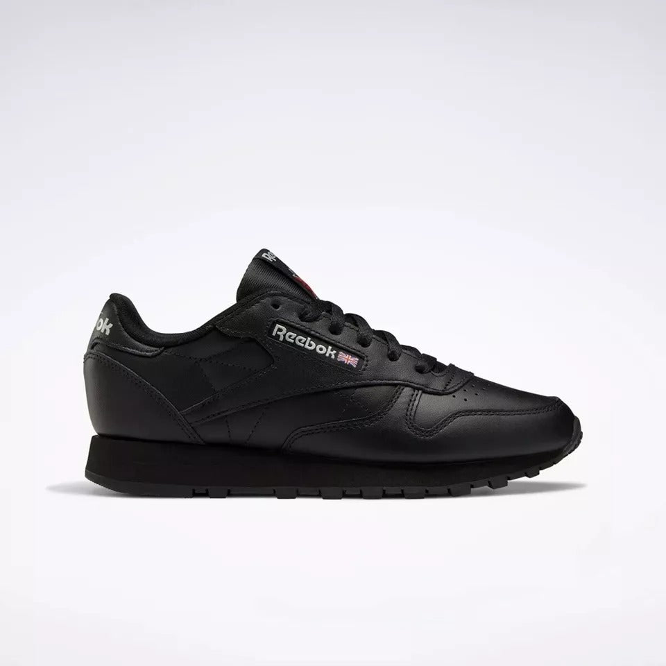 Reebok Classic Leather Unisex Sneakers Trainers Black