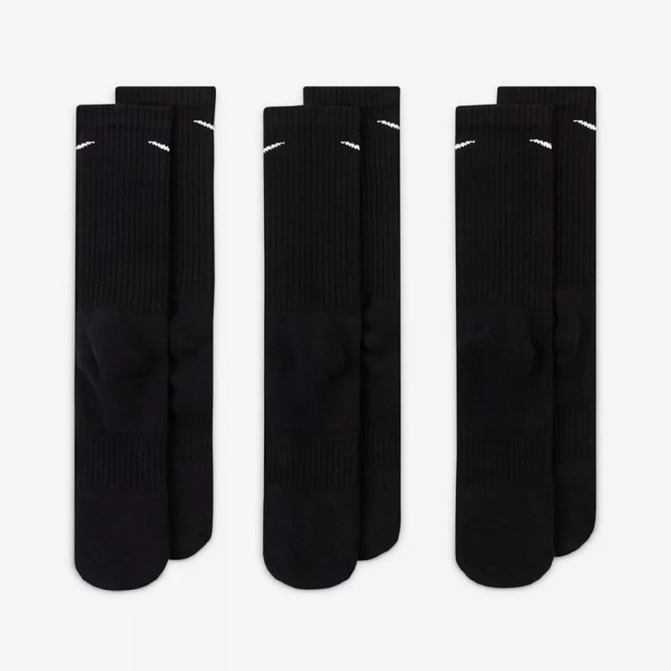 Nike Socks 3 Pairs Lightweight Crew Ankle No-Show Men Women Sport Cotton Socks