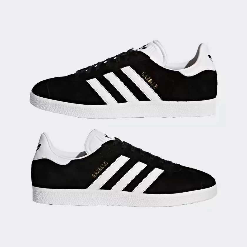 ADIDAS ORIGINALS GAZELLE SHOES BB5476 MEN’S CORE BLACK SNEAKERS TRAINERS UK 10