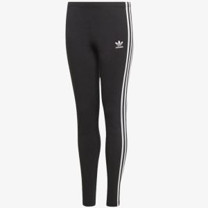 Adidas Girls Originals 3-stripes Leggings Black