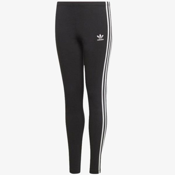 Adidas Girls Originals 3-stripes Leggings Black