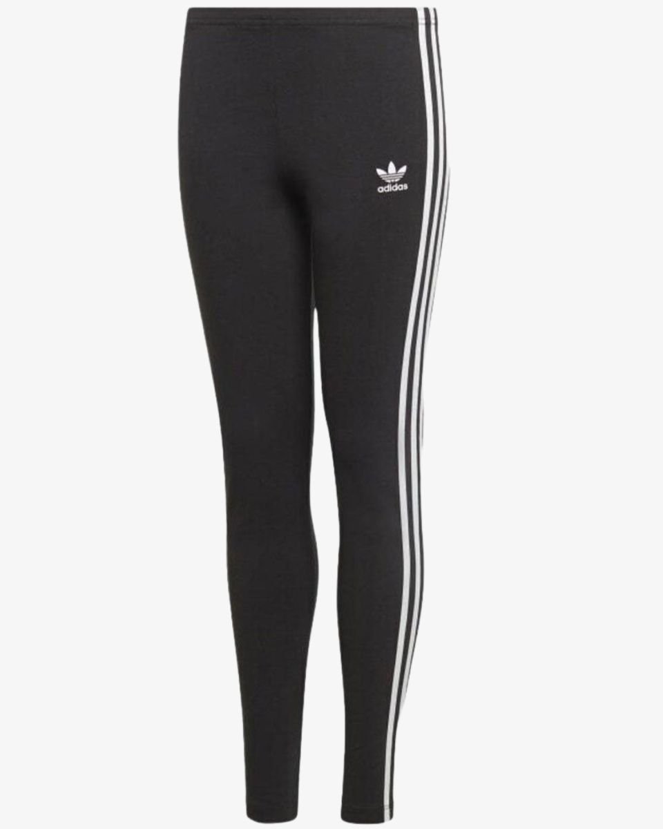 Adidas Girls Originals 3-stripes Leggings Black