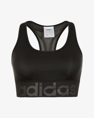 Adidas Originals D2M Logo Sports Bra Black