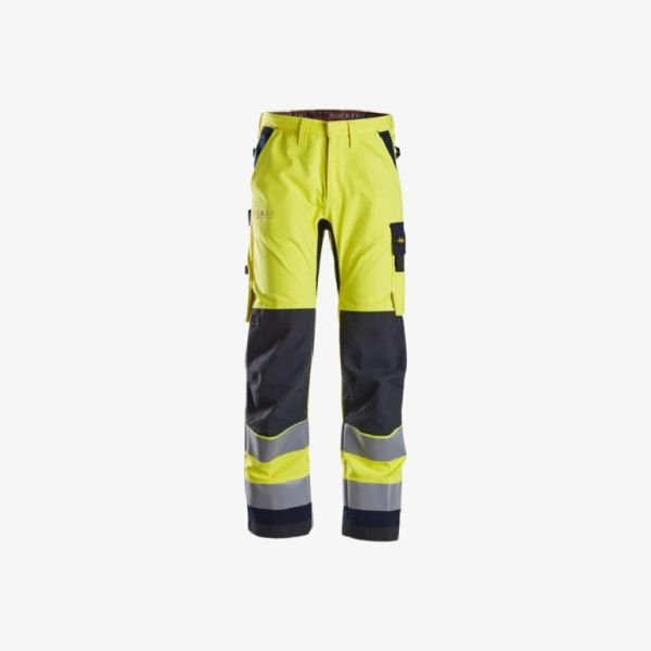 High Visibility Protection Safety Work Trouser – Yellow