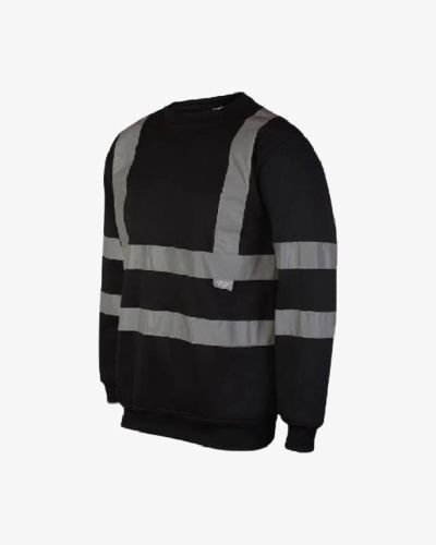 High Visibility Crew Neck Safety Sweatshirt