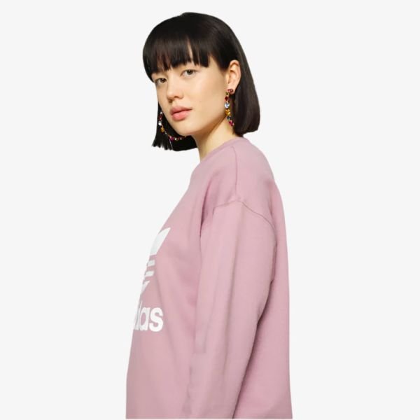 Adidas Women Trefoil Crew Sweatshirt