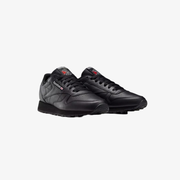 Reebok Classic Leather Unisex Sneakers Trainers Black