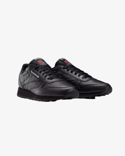 Reebok Classic Leather Unisex Sneakers Trainers Black
