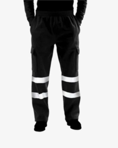 High Visibility Protection Safety Work Trouser – Black