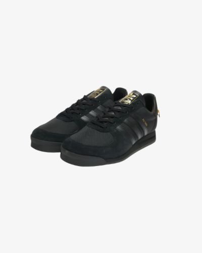 adidas Originals AS 520 Trainers – Black / Gold