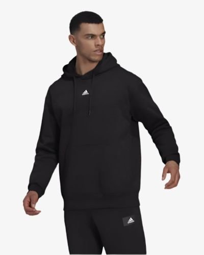 Adidas Essentials Feelvivid Cotton Fleece Drop Shoulder Hoodie