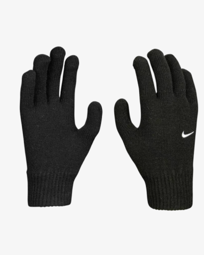 Nike Unisex Knit Gloves Swoosh Warm Gloves Black