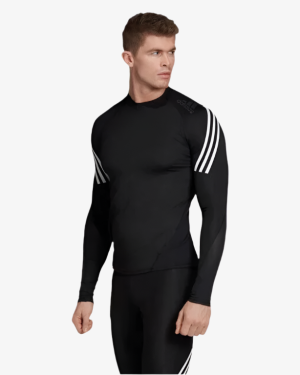 Adidas Alphaskin Sport 3-Stripes Training Jersey