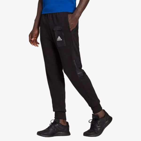 Shop Adidas Men's Black Pants