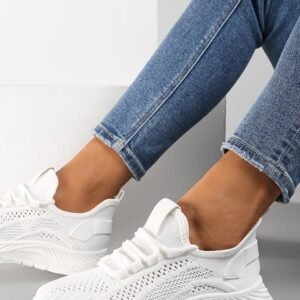 Mesh Chunky Sports Lace Up Trainers