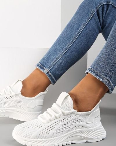 Mesh Chunky Sports Lace Up Trainers