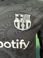 Barcelona Black Paisley Spotify Shirt