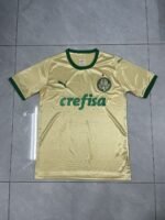 Palmeiras Gold Puma Retro Football Jersey