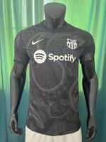 Barcelona Black Paisley Spotify Shirt