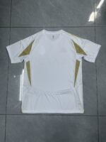 KAFD Football Club White and Gold Jersey