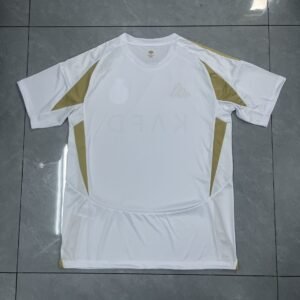 KAFD Football Club White and Gold Jersey