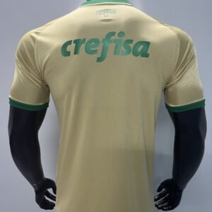 Palmeiras Gold Puma Retro Football Jersey