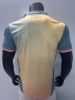 Manchester City Teal and Peach Gradient Jersey