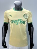 Palmeiras Gold Puma Retro Football Jersey
